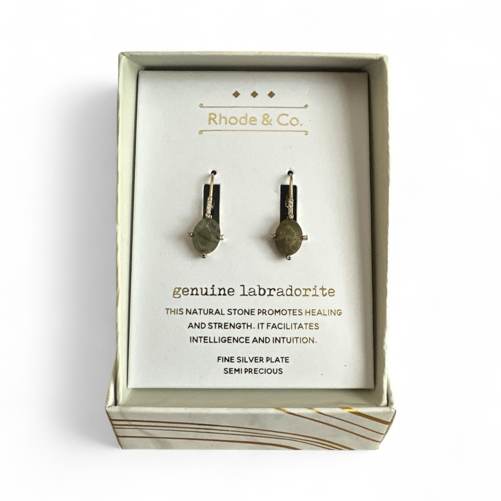 Rhode & Co. Labradorite Earrings